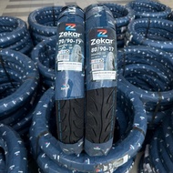 (ZEKAR) TAYAR MURAH 2026 ZEKAR TYRE 152 ( BUNGA DIAMOND ) TYRE TIRE TUBLESS 70/90-17 80/90-17 GRT EM