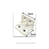 90 Degree Plastic L Bracket Angkel Bracket