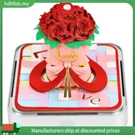[in stock]3D Calendar 2025,Valentine'S Day Rose Bouquet,3d Tear Away Calendar,Rip Away Calendar,Tear