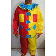 CLOWN COSTUME (Top and Bottom) funny costume