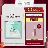 3CE Color Grid Eyeshadow Palette – 3 Shades, Multi-Finish, High-Pigment, Long-Lasting Korean Eye Mak