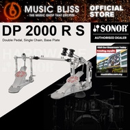 Sonor DP 2000 R S Double Pedal, Single Chain, Base Plate