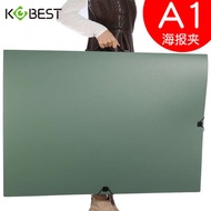 A a1 Folder Oversized Collection Book Metal Clip Binder Puzzle Korean Star Poster Clip Storage Book 