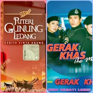 [PRELOVED] VINTAGE CLASSIC MALAY MOVIES VCD Puteri Gunung Ledang + Gerak Khas The Movie