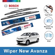 Bosch Wiper Depan & Belakang Kaca Mobil Toyota New Avanza Advantage 21" & 14" + H352