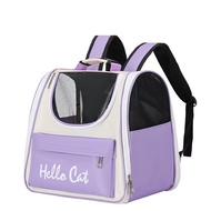 Cat Outdoor Large Breathable Backpack Outing Portable Capacity Bag Traveling Cat Pet Portable Backpa