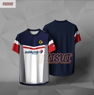 2025 Merdeka Clothes 68th Jersey Stripe Outdoor Sports Quick Drying T-Shirt Merdeka