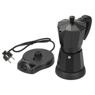 【】 220v 480w 300ml Aluminum Electric Mocha Pot Italian Coffee Maker Household Fast And Convenient El