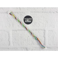 JST-SH : 1mm Spacing, 7 Pin Female/Female Silicone Wire Connector