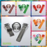 GA700 MULTI COLOR CRYSTAL CLEAR BAND AND BEZEL BNB