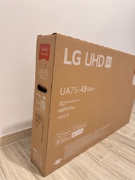 LG UHD AI 4K 電視 UA75 43吋