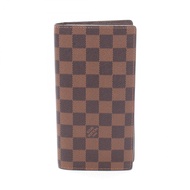 [二手] 路易威登LOUIS VUITTON雙折長皮夾 Portefeuille Brazza Damier Ebene N60017 其他 Portefeuille Brazza 男士二手 A