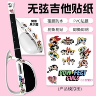 Suitable for LiberLiveC1C2 Stringless Guitar Stickers Guitar Panel Stickers Anime Unique Guitar Stic