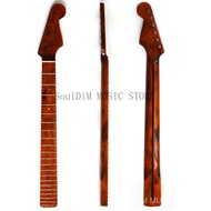 21 Fret Electric Guitar Neck Maple Guitar Fingerboard with colorful Shell Dot Inlay for ST Electric 