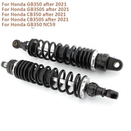 Pair Motorcycle Adjustable Rear Shock Absorbers Suspension For Honda GB350 GB350S CB350 CB350S GB350