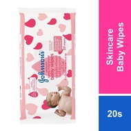 Johnson's Baby Skincare Lightly Fragranced Wipes 20's