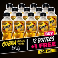 Cobra Energy Drink Astig 300g - 12 Bottles Plus 1 Free