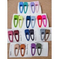 🔺ReadyStock🔺(J8) 1pair(2pcs) Candy Color Hair Clip 6cm