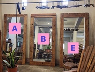 กระจกไม้สัก ขนาด 200 x 100 cm. ส่งพร้อมกระจก มีประกันการส่ง Extra Teak Wooden Mirror Wall Mounted Ra