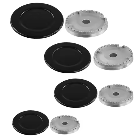 4Pcs Portable Gas Stove Burner Replacement - Surface Burner Head Accessories Stove Range Gas Burners