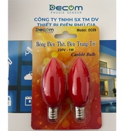 Tomato Bulbs, Chili Bulbs, Lemon Led Bulbs, High-Quality 2W Led Altar Bulbs In Vietnam