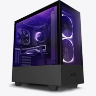 NZXT H510 Elite Premium Compact Mid-tower ATX Case with AER 2 RGB Fans 140mm and front Tempered glass panel