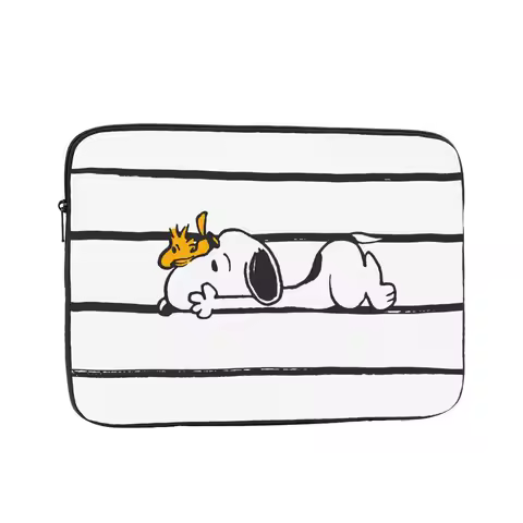 Snoopys Woodstock Smile Giggle Laugh 12" 13" 15" 17" Laptop Liner Sleeve Notebook Bag Case Cartoon S