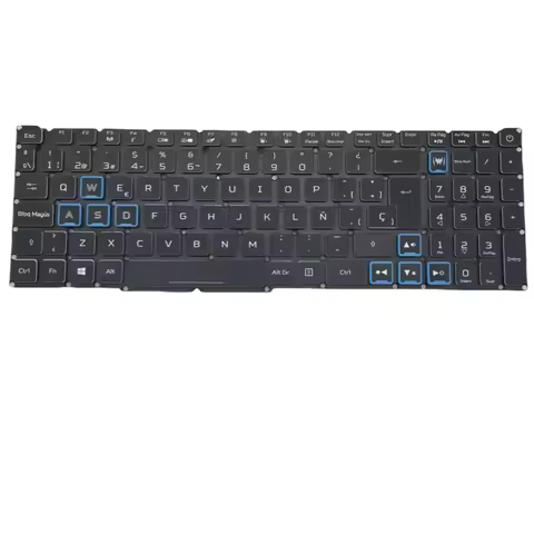 For Acer Predator Helios 300 PH315-52 PH317-53 Laptop Gaming Keyboard RGB Light Spanish Layout