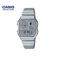 Casio Vintage A130WE-7ADF Stainless Steel Band Men Watch