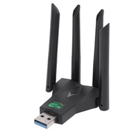 全新雙頻 5G 無線網卡 | 免驅動 USB 千兆接收器/發射器 (通用)  Dual-Band 5G WiFi Adapter | Driver-Free Gigabit USB Wireless 