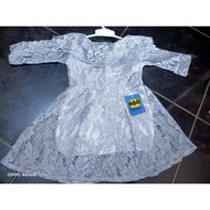 Ad60 Children's DRESS 1 2 Years ️ Brocade DRESS ️ REAL PIC ️ PREMIUM Brocade DRESS