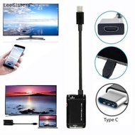 LeeSisters USB 3.1 Type C to 4K HDMI Conversion Adapter Cable For Android Phone Tablet MY