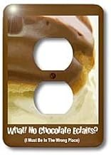 3dRose LLC lsp_13288_6 Chocolate Eclair 2 Plug Outlet Cover