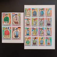 G1696 Ajman 1971 "13th World Scout Jamboree" Boy Scouts Of The World 20v In Set Imperf MNH Stamps