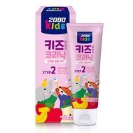 Aekyung 2080 Kids Alpha Clinic 2 Step Low fluoride Kids Toothpaste fruity Flavour 80g Age : 3~5