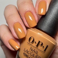 OPI Glazed N Amused Spice Up Your Life s023 15ml brown cream nail polish caramel color