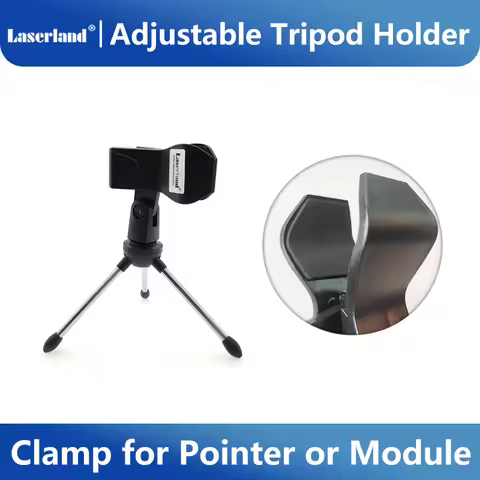 Adjustable Tripod Holder for Laser Module Laser Pointer Positioning Base