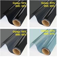 Nano Ceramic Tinted Film + Free Installation Tools, Tinted Kereta, IRR up to 99%, UVR 99%, 7 years w