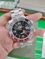 Ball Roadmaster M Model A (41mm) DA9100C-S1-BK Mechanical Alarm Micro Gas Tubes Limited Edition FULL