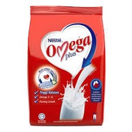 NESTLE OMEGA PLUS Milk Powder Softpack / Susu Tepung (600G)