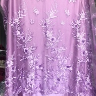 3D tulle fabric with thick climbing roots, 3D creeping embroidery