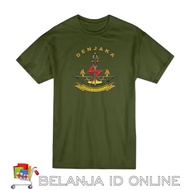 kaos distro army logo denjaka katun combad