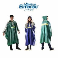 Jas Hujan Poncho FORTUNA 711 Elmondo Dewasa Motor Karet lentur BATMAN KELELAWAR
