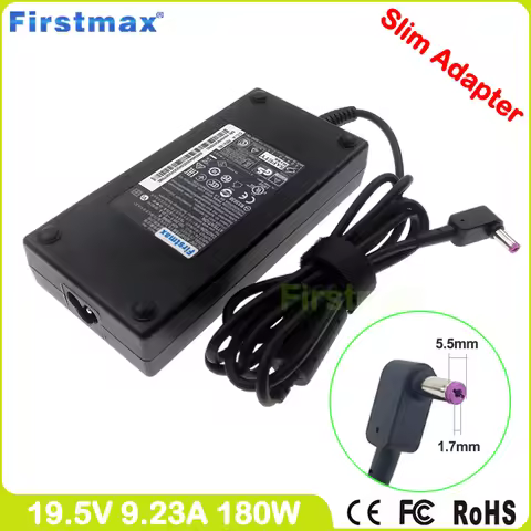 19.5V 9.23A 180W laptop charger for Acer Nitro 5 AN515-45 AN517-41 AN517-52 AN517-55 AN715-52 AC Pow