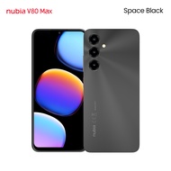 nubia V80 Max 4.5G Smartphone 18(8+10)GB+256GB 6.9" HD+ 120Hz Display I 6000mAh I IP64 Dust &Water R