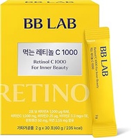 BB LAB Retinol C 1000, Powder Blend with Vitamin C, Retinol, Vitamin E, B5 & Zinc for Radiant Skin, 