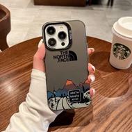 AX - IMD POLYCARBONATE SILICON HARDCASE SOFTCASE NORTH FACE CASING OPPO A3s A1K A5s A7 A12 A11K A15 