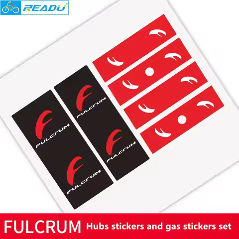 READU road bike hubs stickers and road bicycle Gas Stickers set Wheels Hubs Stickers gas sticker bic