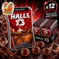 Halls XS Sugar Free Candy Cola Chill (12.6g x 12pcs)/(12.6g x 6pcs)