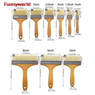 Paint Brushes 5inch 1pc 2.5inch 8inch Bristle Nylon 1.5inch 1inch 2inch